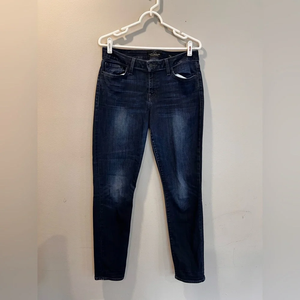 Lucky Brand Lolita Skinny Jeans 8/29 Blue - Picture 2 of 6